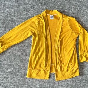 Mustard Yellow Cardigan